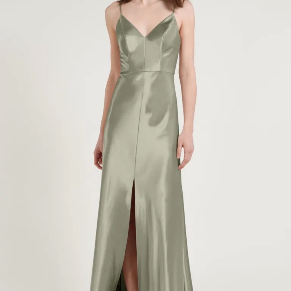 Jenny Yoo Sage Green Dina Bridesmaid Dress